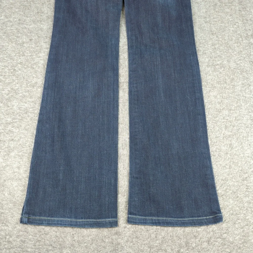 American Eagle Jeans Womens 4 Blue Slim Boot Cut Casual Dark‎ Wash Stretch